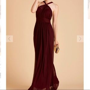 Birdy Grey Kiko Bridesmaid Dress - Cabernet